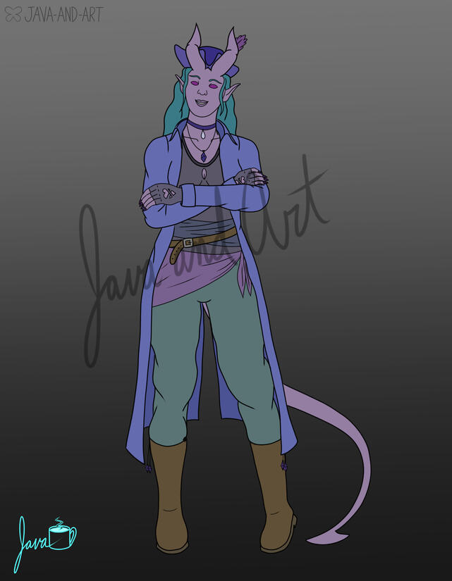 Flat Color - Black Lines