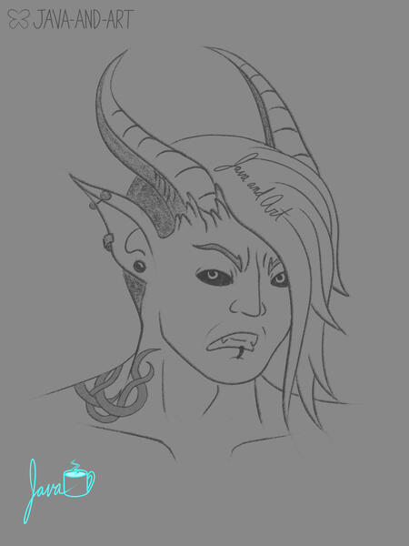 Tiefling Sketch